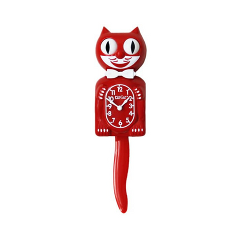 LIMITED EDITION | SCARLET RED | KIT-CAT KLOCK