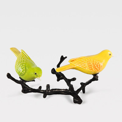 Pottery Figures | Coloured Canaries | LABORATO D'ESTORIAS