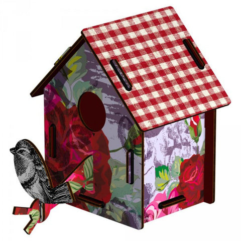 Enjoy The Crumbs | Birdhouse | MIHO