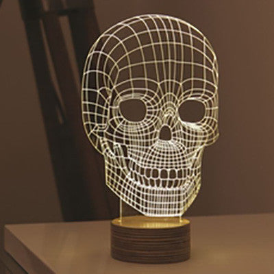 Skull| Table Lamp | Finish Line