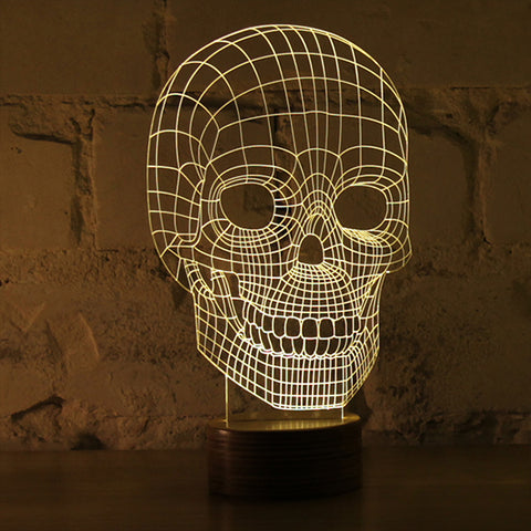 Skull| Table Lamp | Finish Line